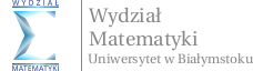 Logo: Wydzia Matematyki Uniwersytetu w Biaymstoku